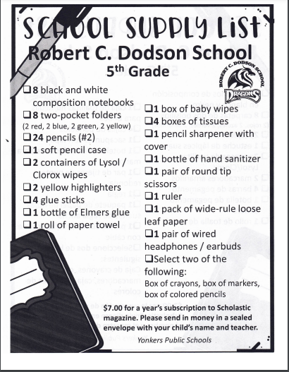 Supply List